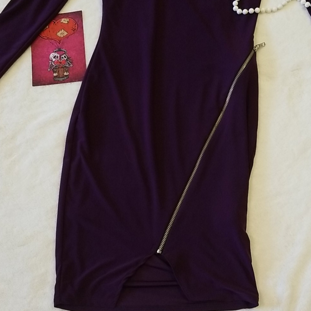 Women's Purple Dress Size Small Fashion Nova NWT - Picture 3 of 8